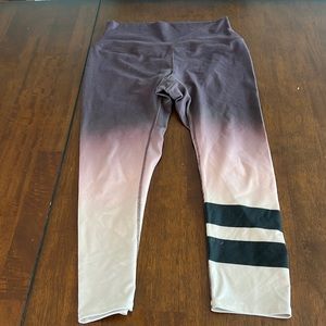 Alo yoga high waist airbrush capri